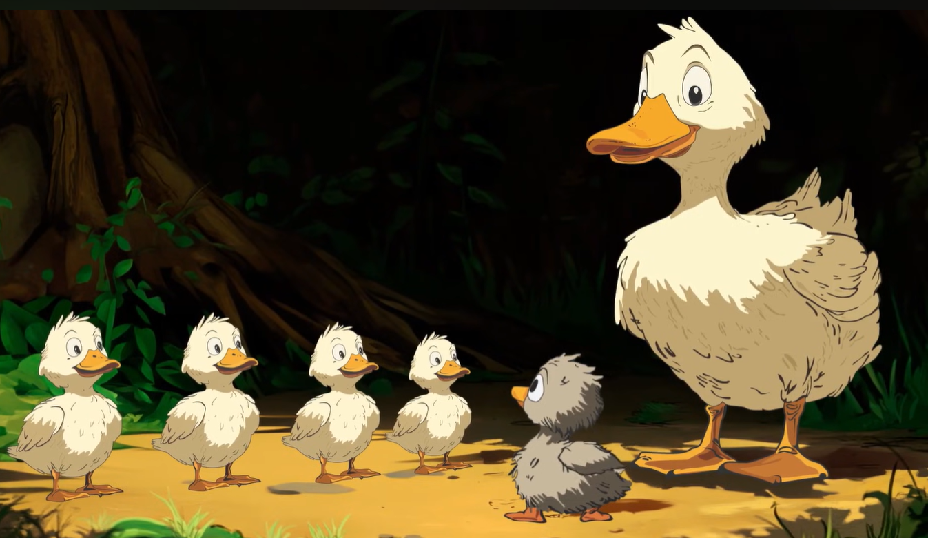 cuento patito feo