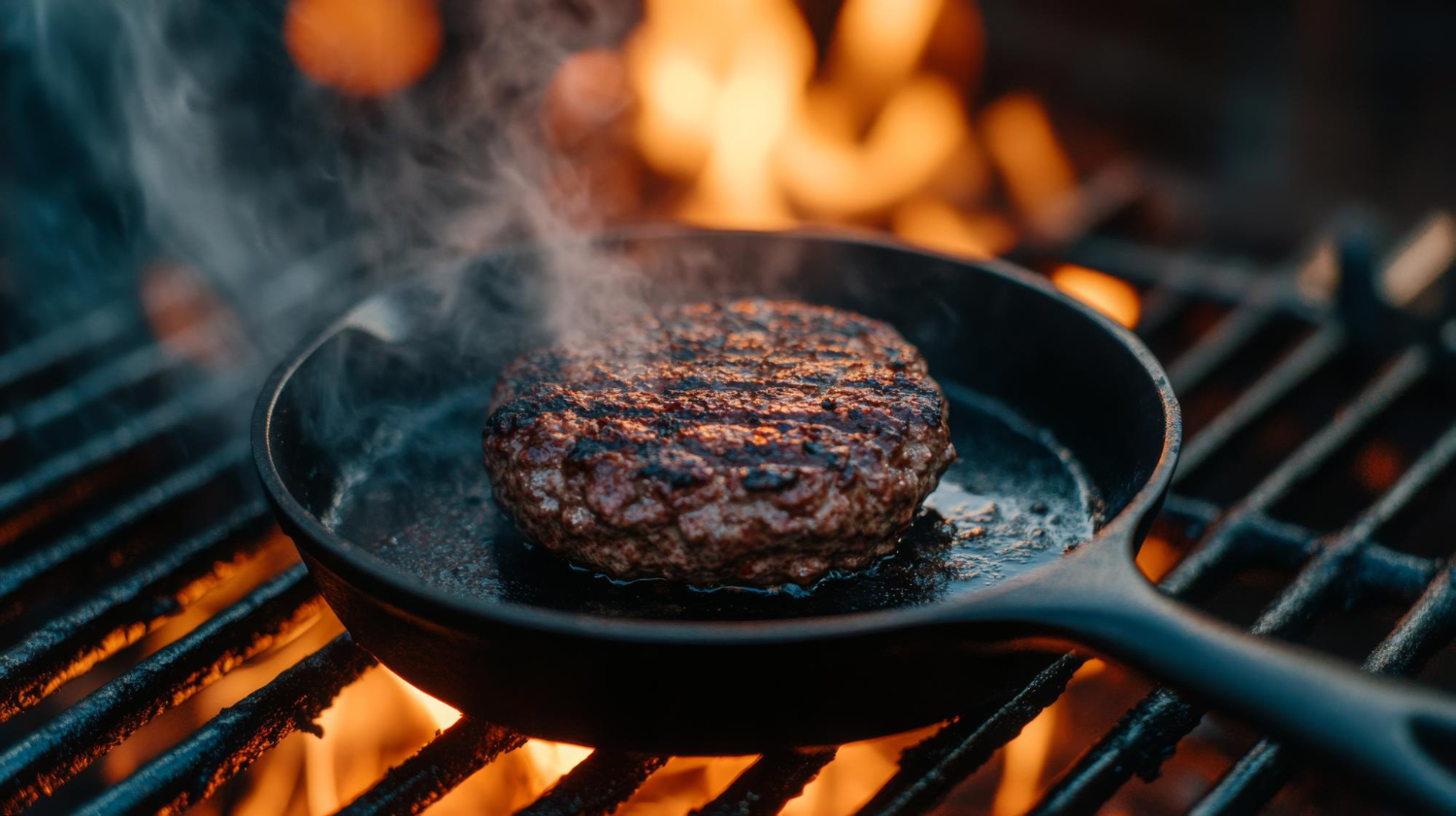 Cocinar la carne: sartén o parrilla, tú eliges
