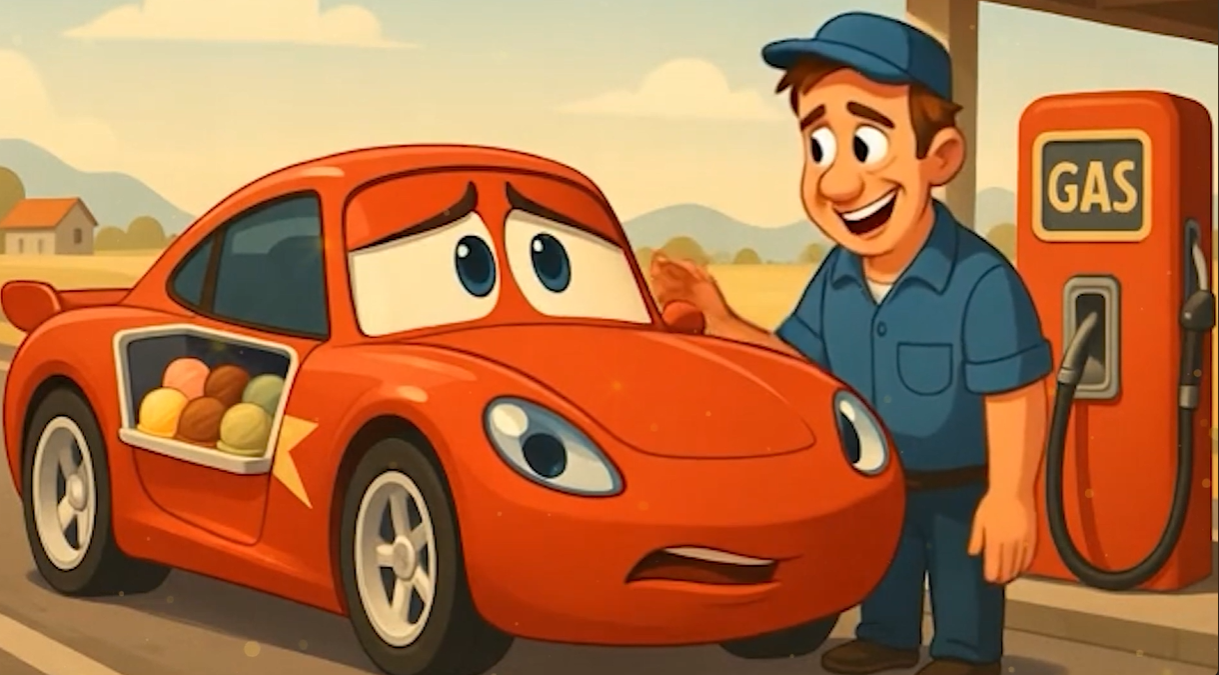El Cuento de el coche rojo El Cuento de el coche rojo