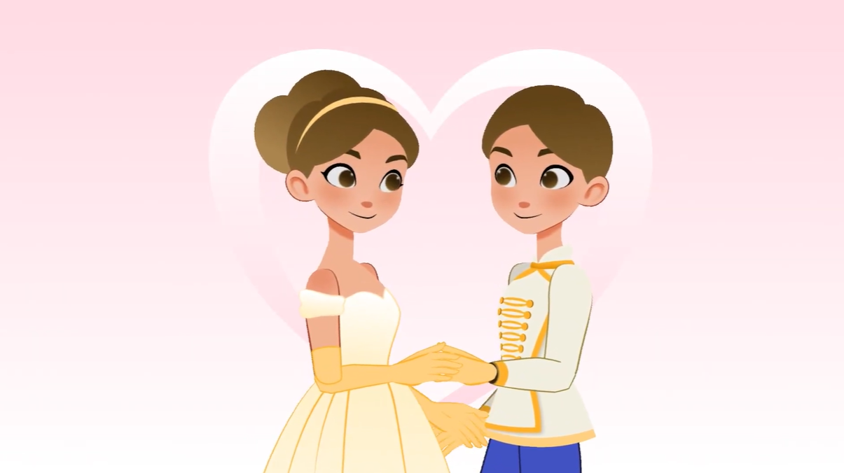 cenicienta casada con el principe