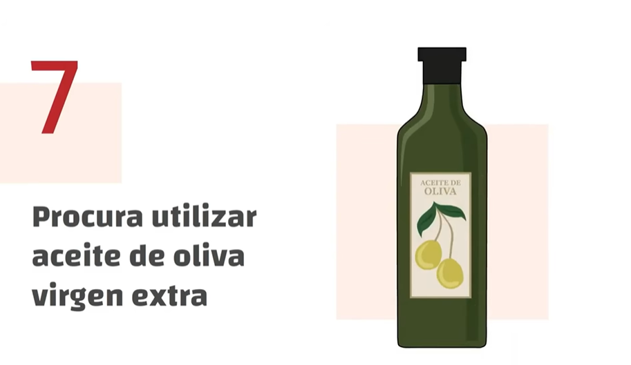 Usa siempre aceite de oliva virgen extra