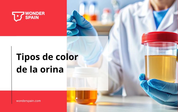 Tipos de color de la orina
