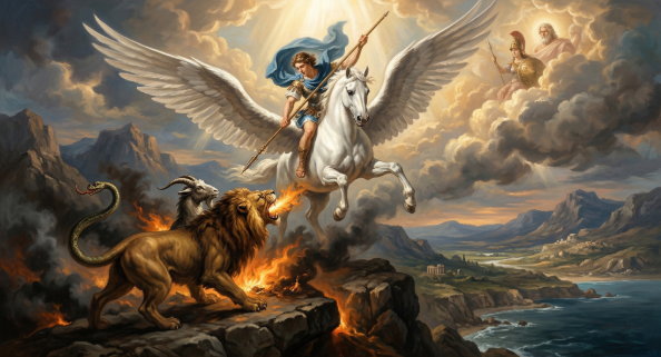 El dominio del cielo y la bestia de fuego