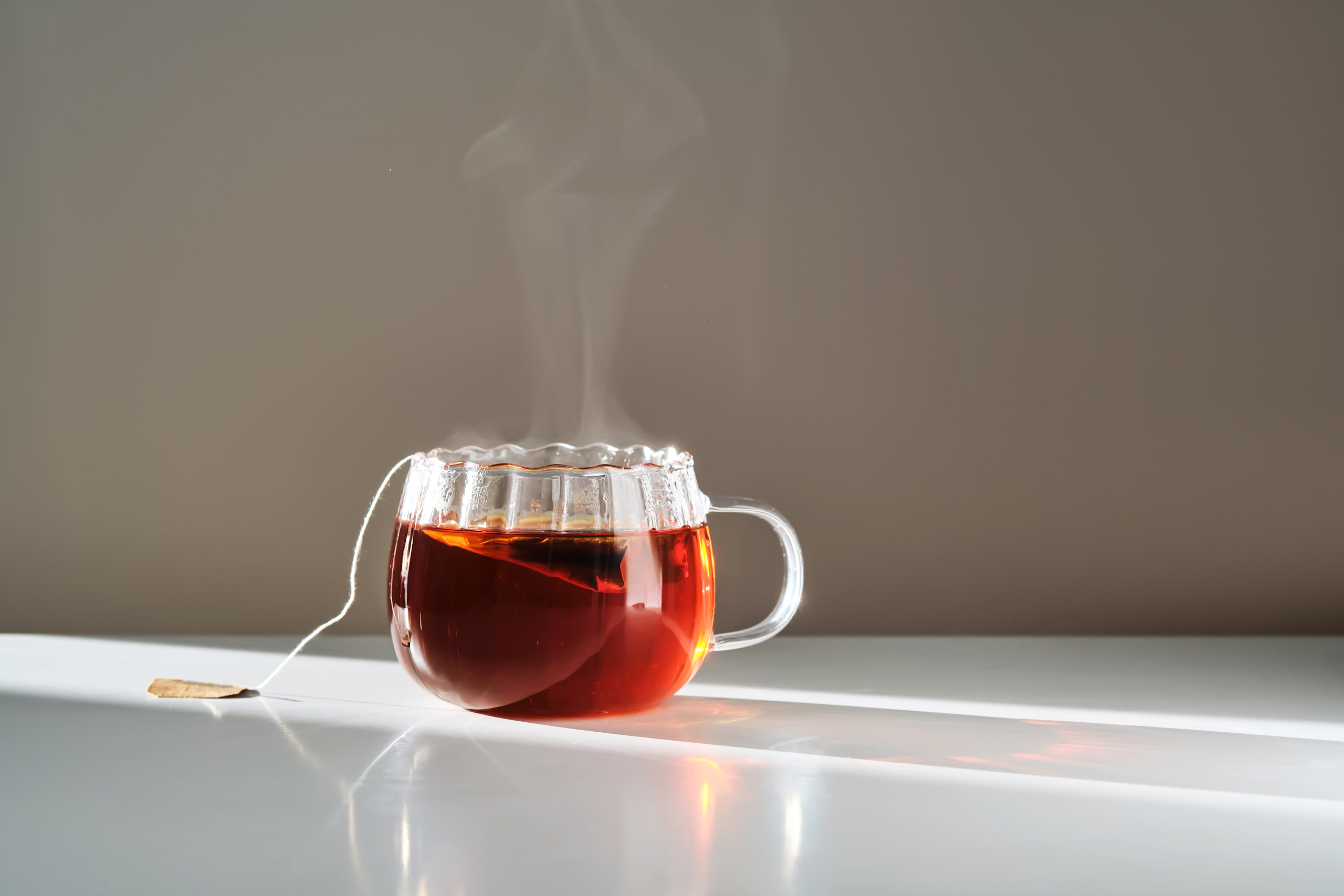 Infusiones calientes como remedio